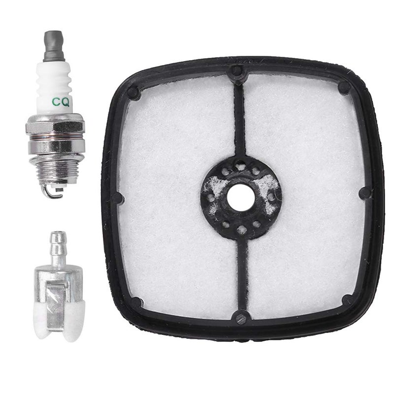 Anxingo SRM 225 Air Filter Tune Up Kit for Echo ES-210 GT-200 GT-225 HC-150 HC-225 PAS-225 PAS-265 PB-250 PE-225 SHC-225 SRM-210 SRM-225 A226001410 with bpm8y Spark Plug - Image 1